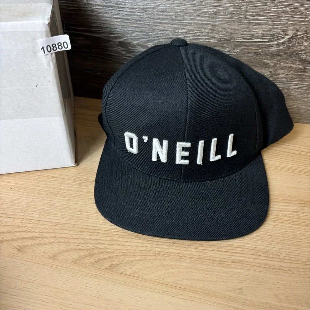 O'neill Hat Cap Snapback Black Surf Surfing Beach Performance